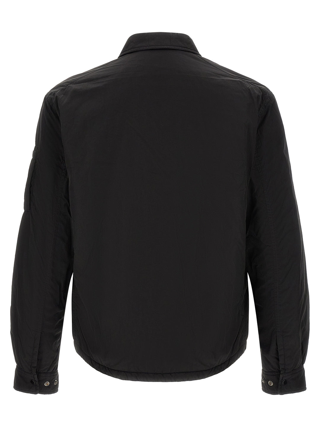 C.P. Company Black Polyamide Full-Length Jacket