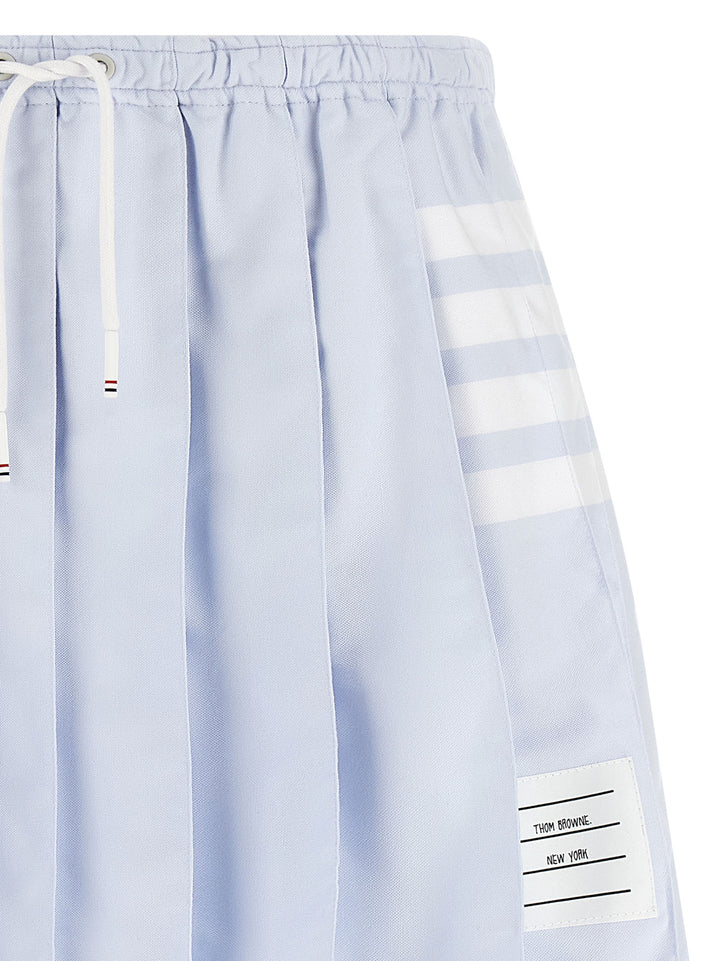 Thom Browne Blue Cotton Long Skirt