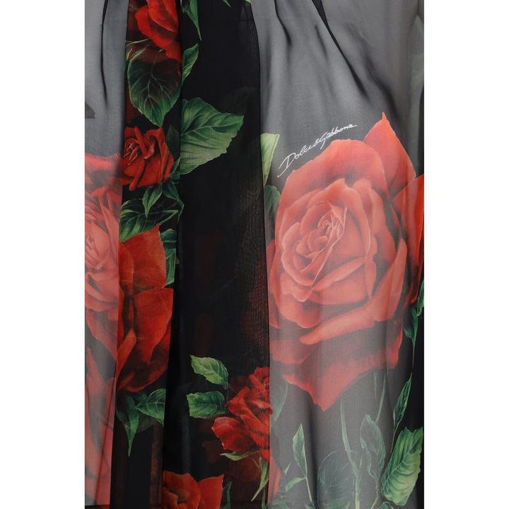 Dolce &amp; Gabbana Black Silk Blouse