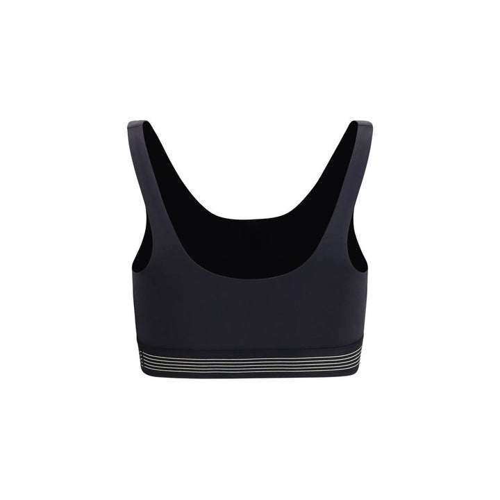 New Balance Black Polyester Sport Bra