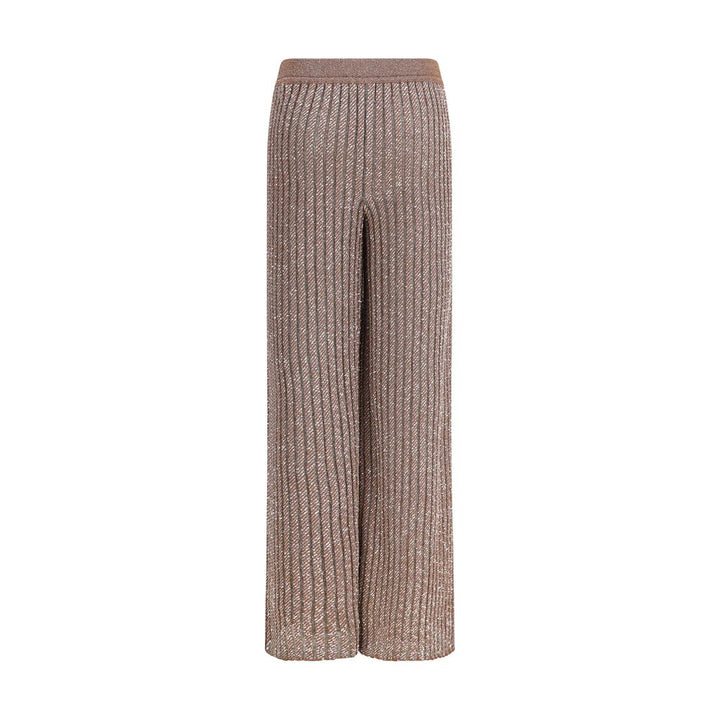 Missoni Brown Viscose Casual Pants