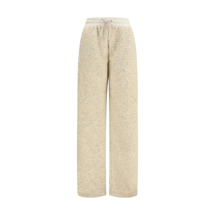 Moncler Beige Polyester Joggers (Workout Pants)