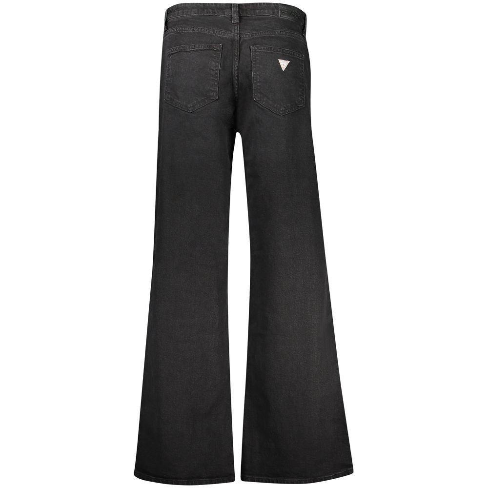 Guess Jeans Nero Cotton Women&