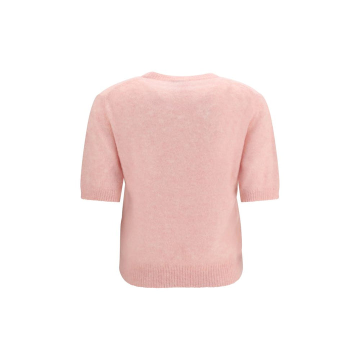 Ganni Multicolor Alpaca Vicugna Pacos T-Shirt