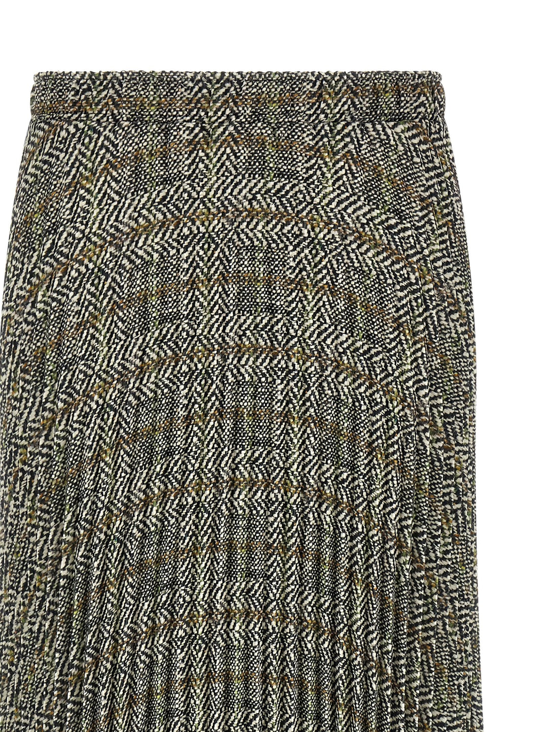 Ermanno Scervino Multicolor Polyester Midi Skirt