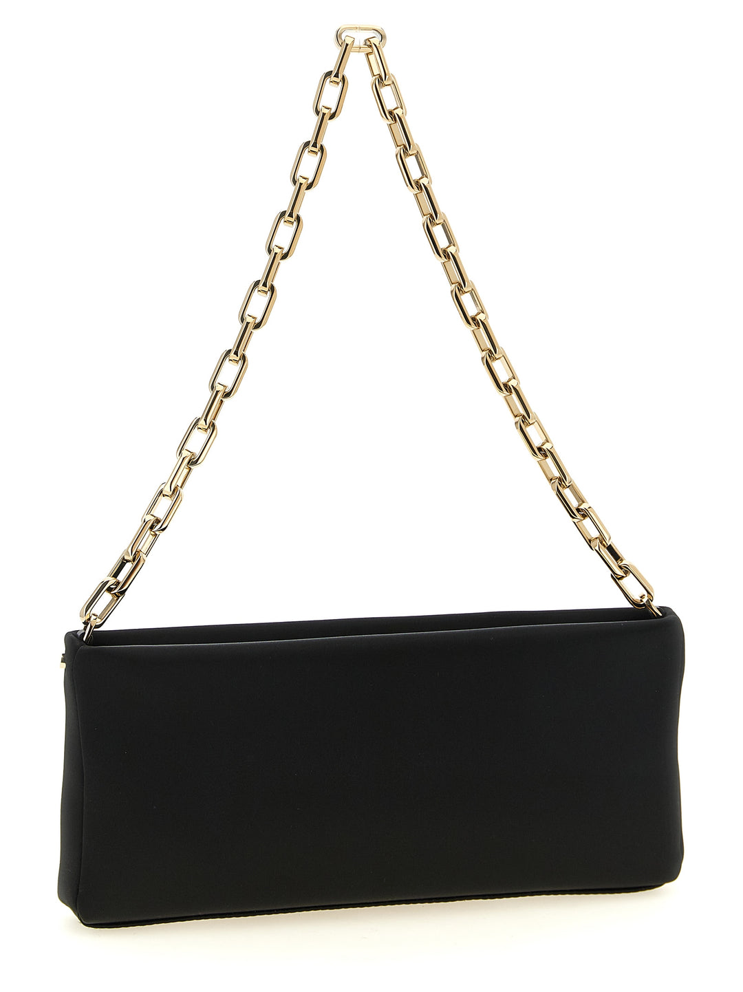 Christian Louboutin Black Elastane Clutch Bag