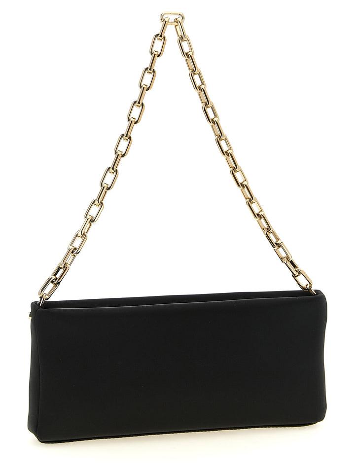Christian Louboutin Black Elastane Clutch Bag