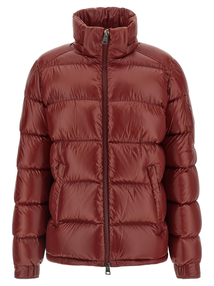 Herno Bordeaux Polyamide Full-Length Jacket