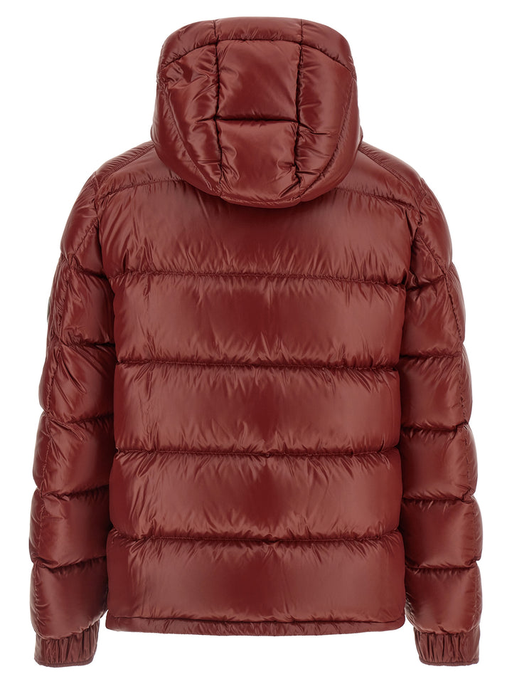 Herno Bordeaux Polyamide Full-Length Jacket