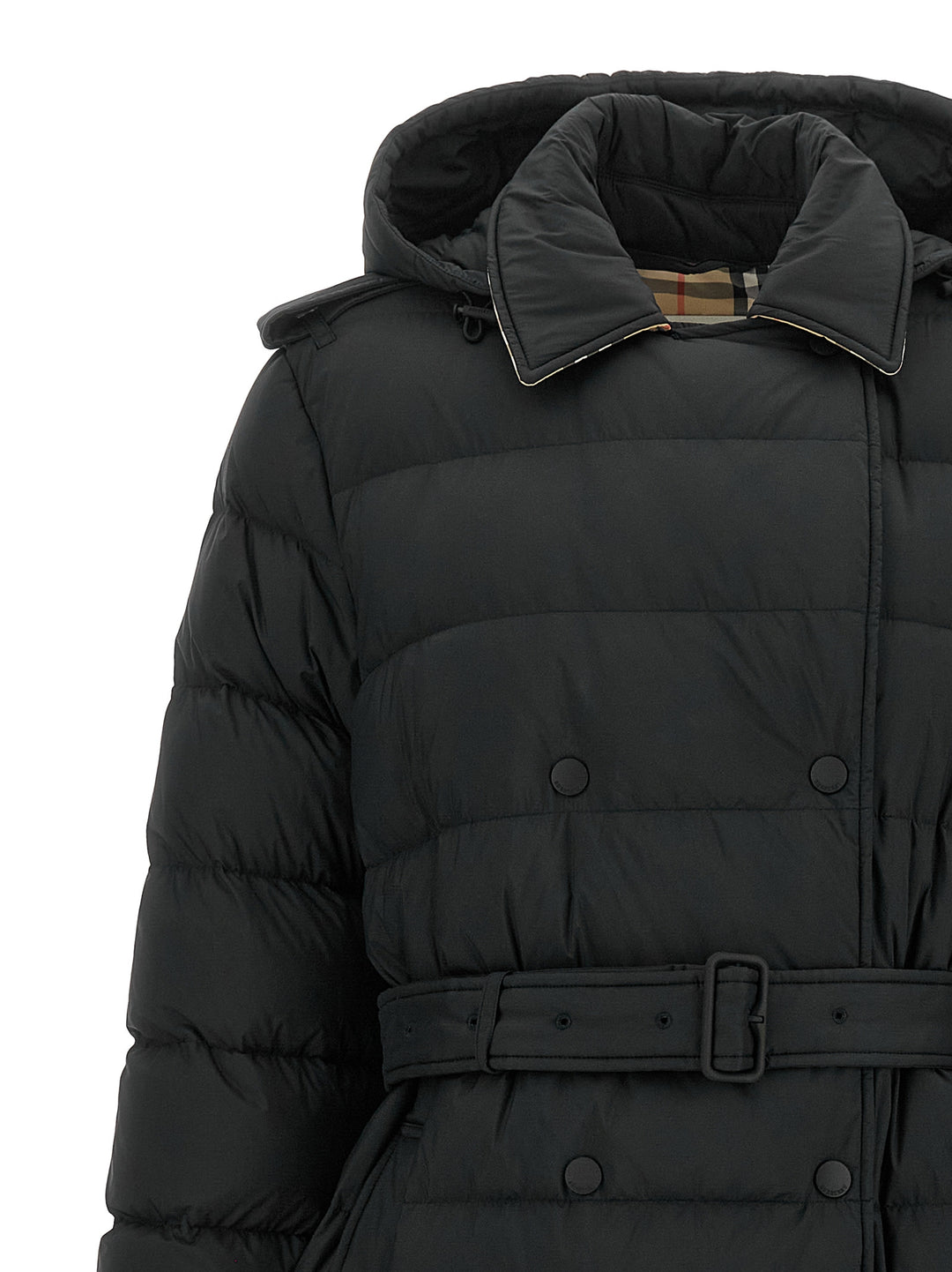 Burberry Black Polyamide Coat