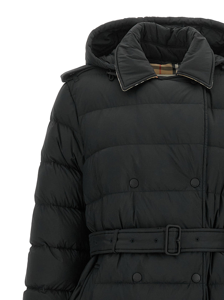 Burberry Black Polyamide Coat