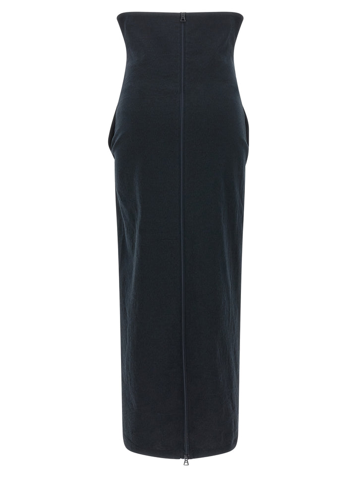 Issey Miyake Black Paper Mini Skirt