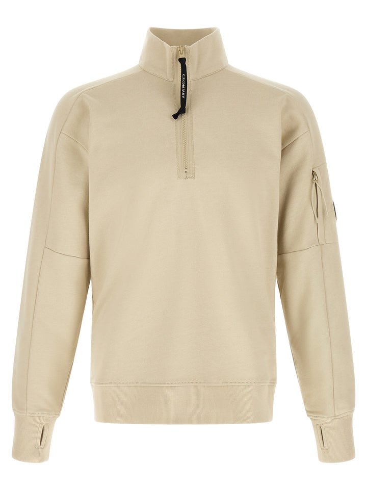 C.P. Company Beige Cotton Sweatshirt