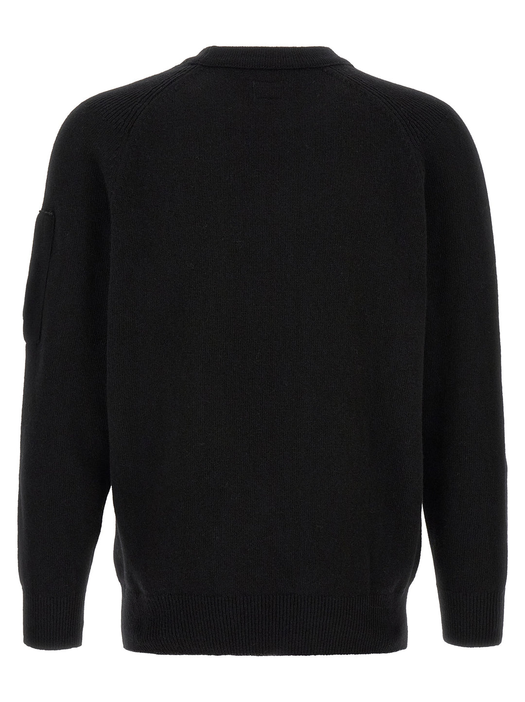 C.P. Company Black Wool Cardigan