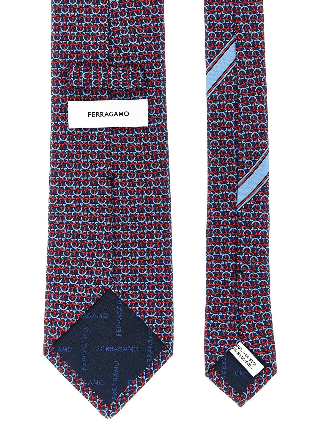 Ferragamo Multicolor Silk Scarf