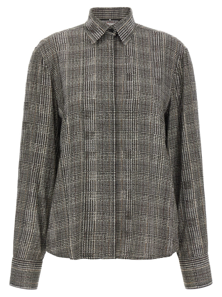 Ermanno Scervino Gray Viscose Blouse