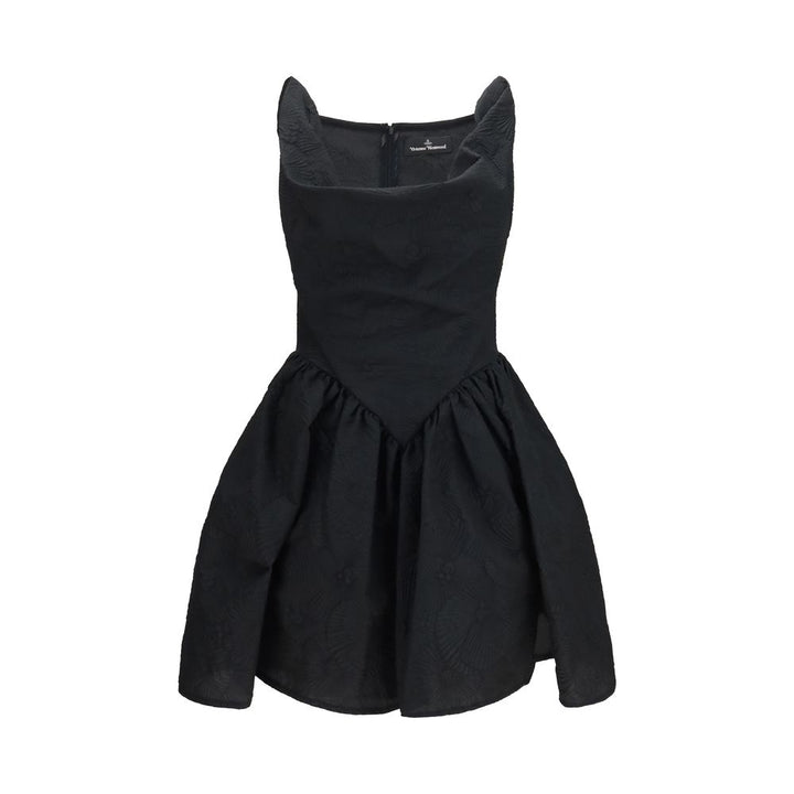 Vivienne Westwood Black Cotton Casual Dress