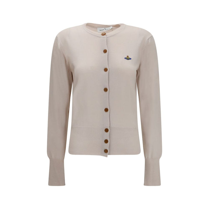 Vivienne Westwood Beige Wool Oves Aries Cardigan