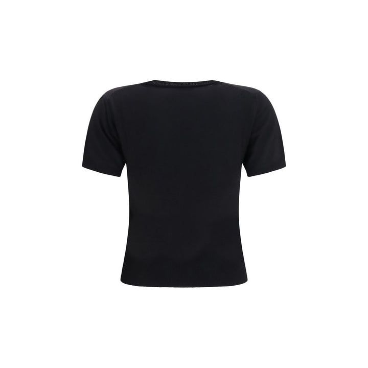 Vivienne Westwood Black Wool Oves Aries T-Shirt