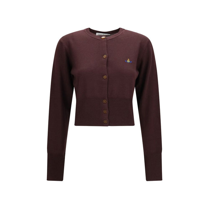 Vivienne Westwood Purple Silk Cardigan