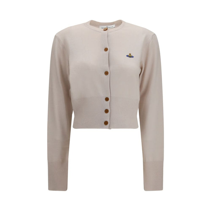 Vivienne Westwood Beige Silk Cardigan