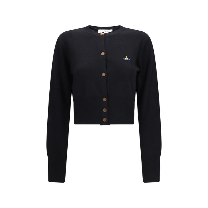 Vivienne Westwood Black Silk Cardigan