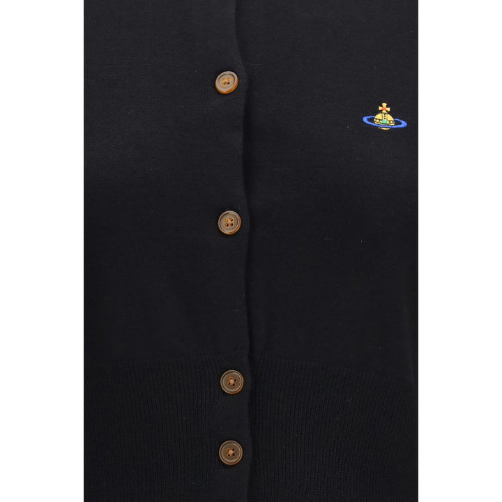 Vivienne Westwood Black Silk Cardigan