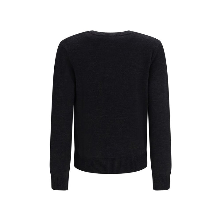 Ganni Black Wool Oves Aries Sweatshirt
