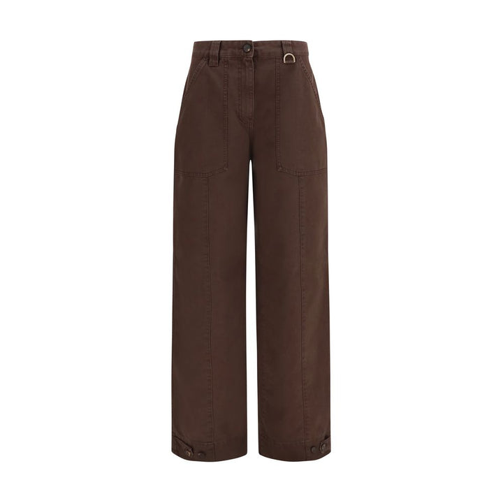 Golden Goose Brown Cotton Cargo Pants