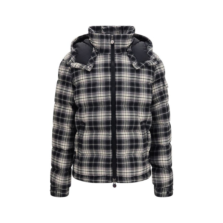Moncler Black Cotton Full-Length Jacket