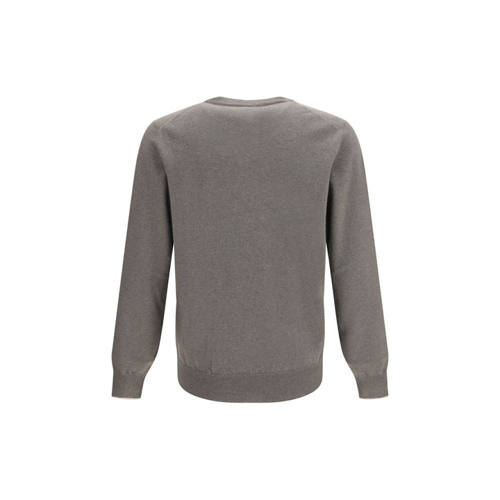 Brunello Cucinelli Gray Cashmere Sweater