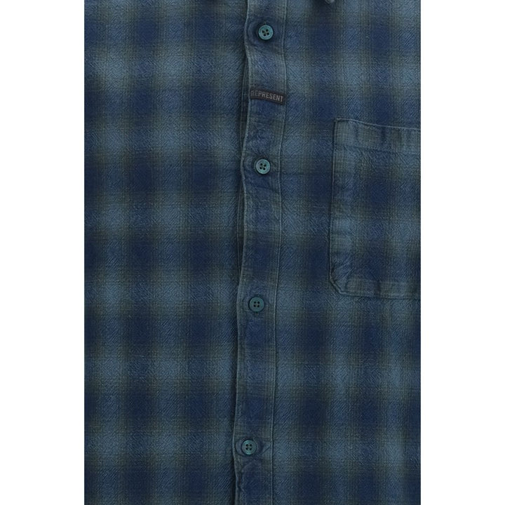 Represent Bicolor Cotton Pattern Shirt