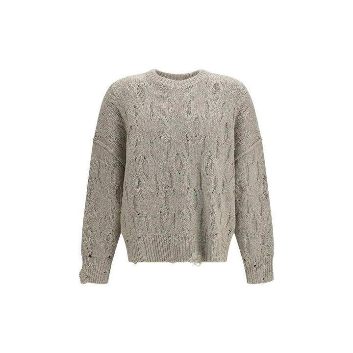 Represent Beige Wool Oves Aries Sweatshirt