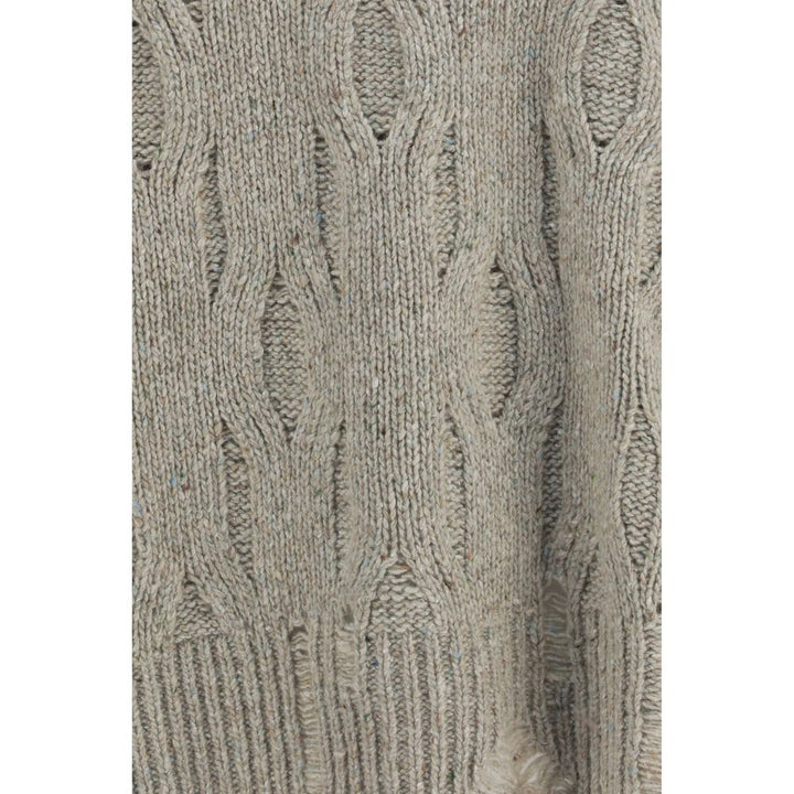 Represent Beige Wool Oves Aries Sweatshirt