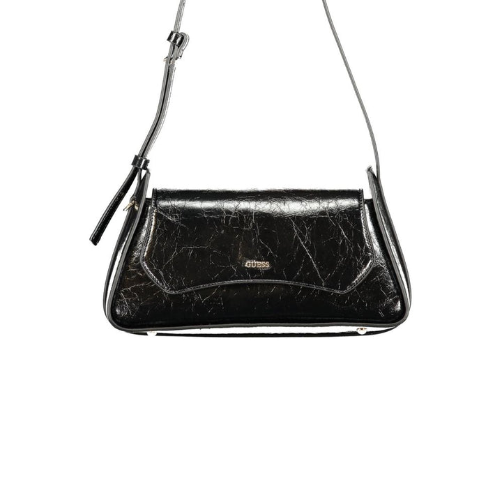 Guess Jeans Nero Poliuretano Donna Bag