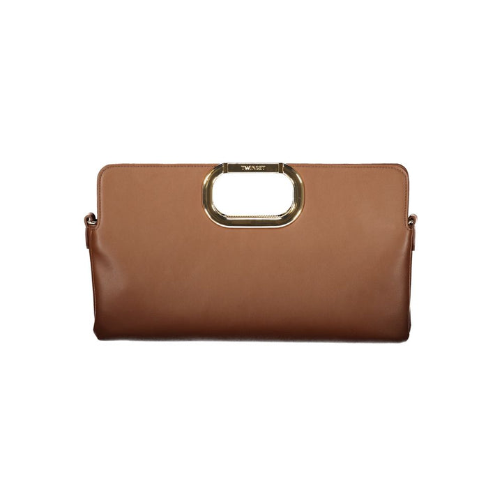 Twinset Brown Polyethylene Handbag
