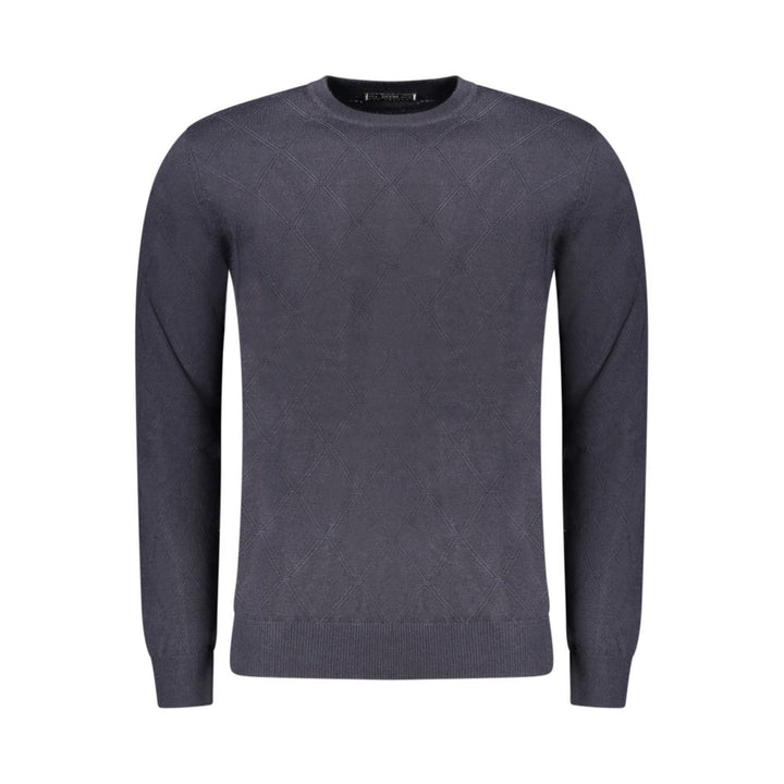 Guess Jeans Blue Wool Sweatshirt