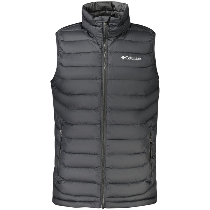 Columbia Black Polyester Sleeveless Jacket