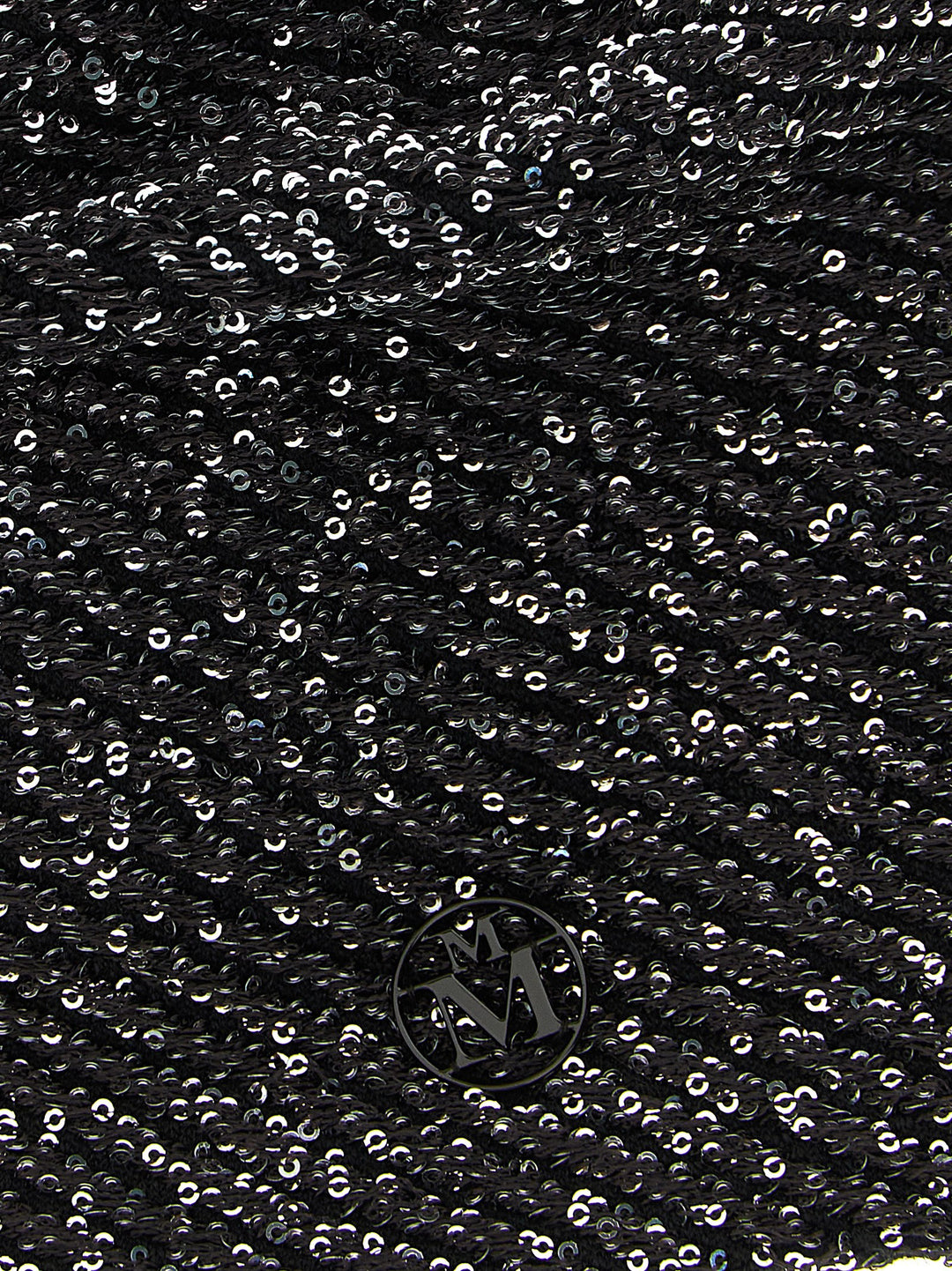 Maison Michel Black Wool Beanie