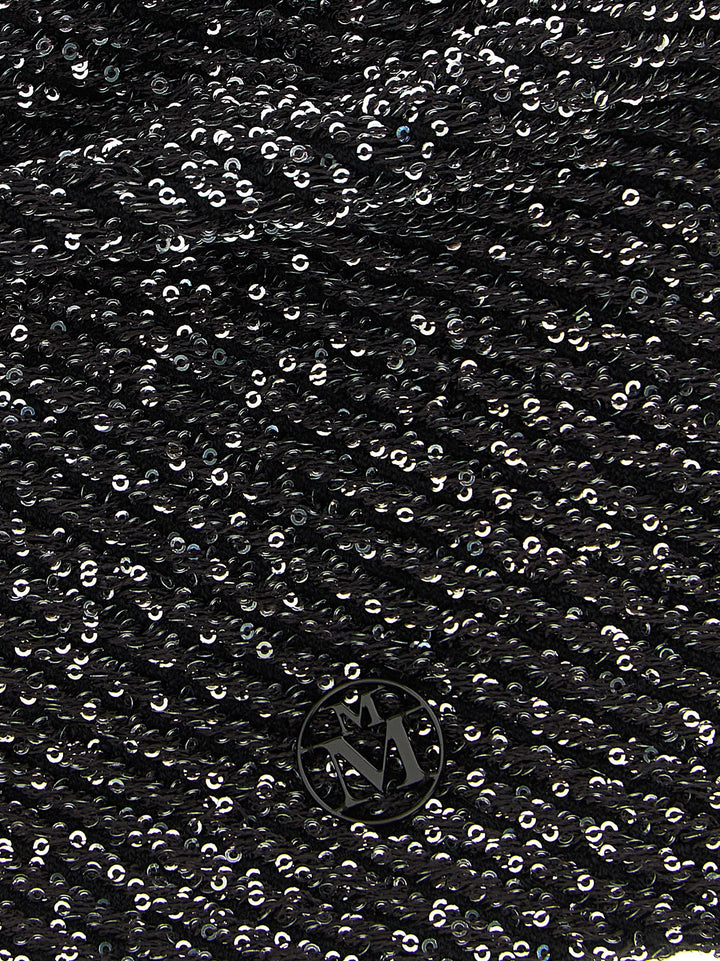 Maison Michel Black Wool Beanie