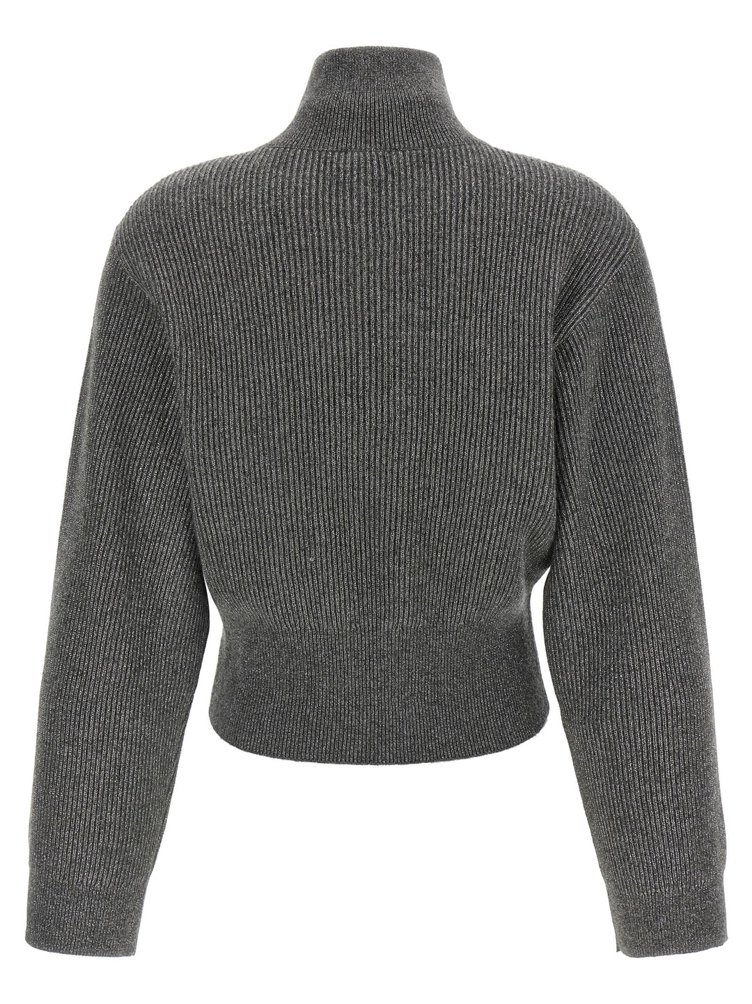 Brunello Cucinelli Gray Cashmere Cardigan