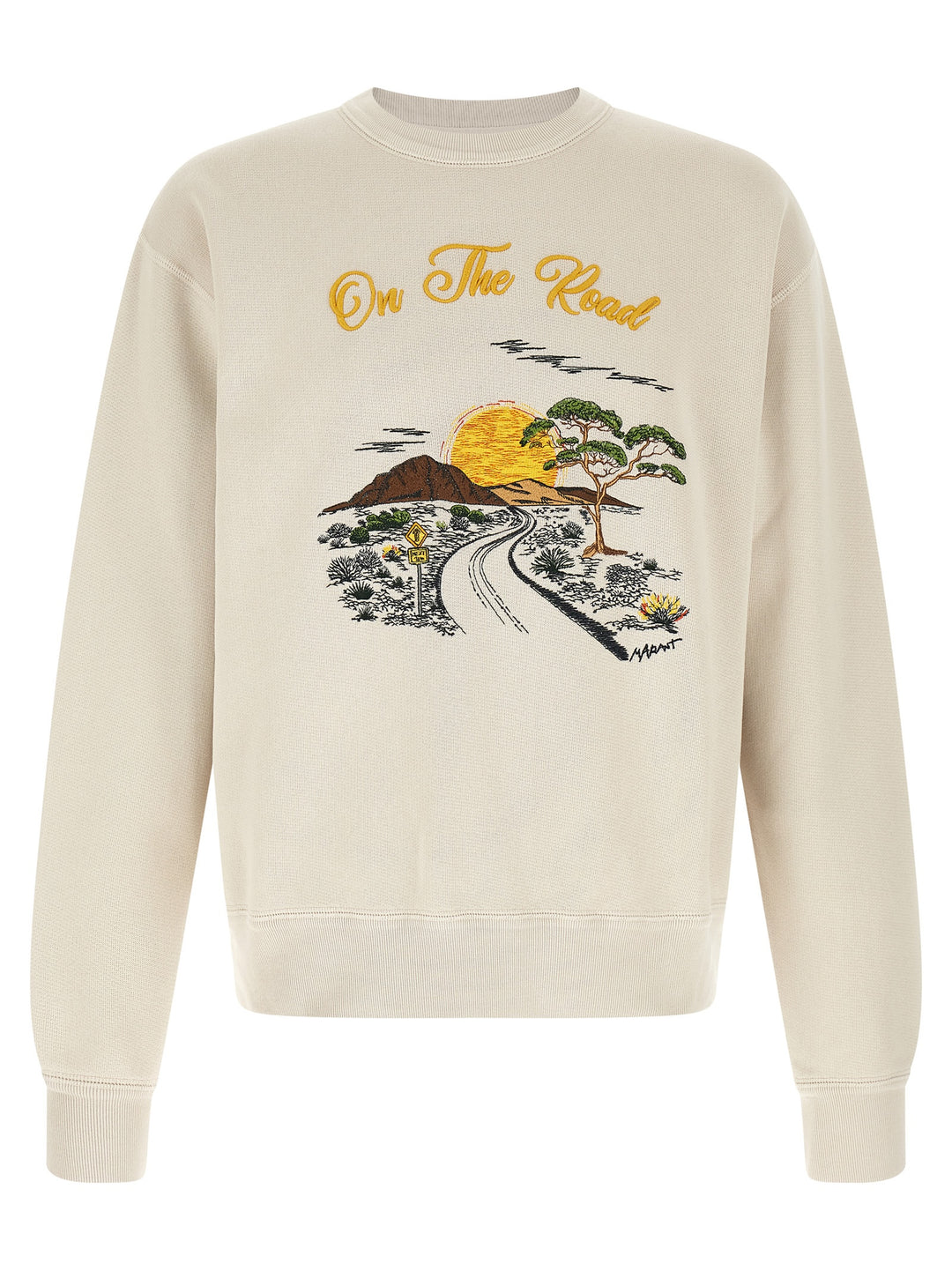 Isabel Marant White Cotton Sweatshirt