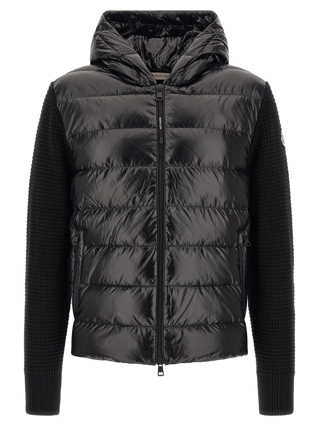 Moncler Black Polyamide Cardigan