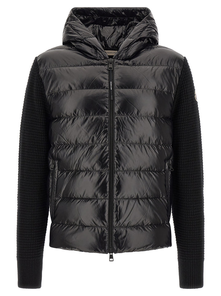 Moncler Black Polyamide Cardigan
