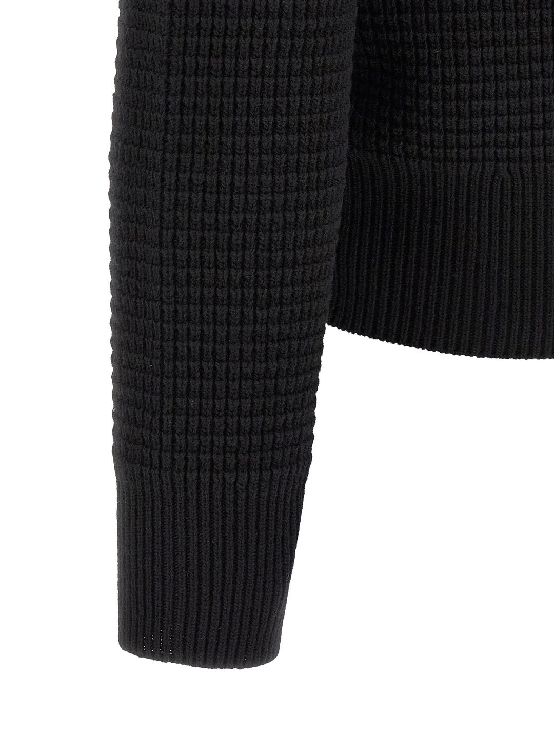 Moncler Black Polyamide Cardigan