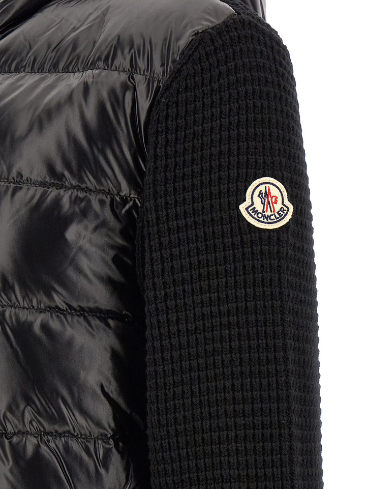 Moncler Black Polyamide Cardigan
