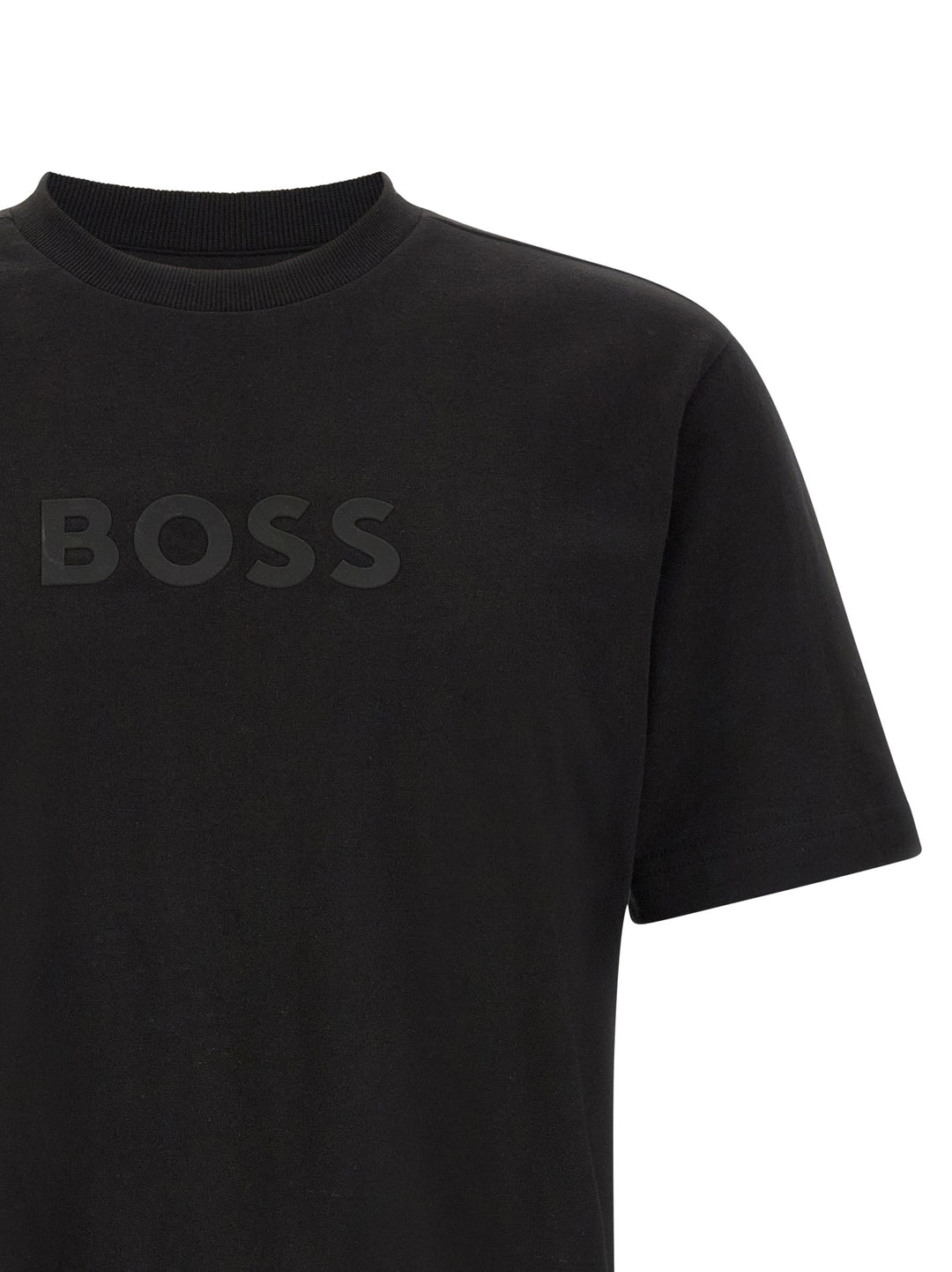 Hugo Boss Black Cotton T-Shirt