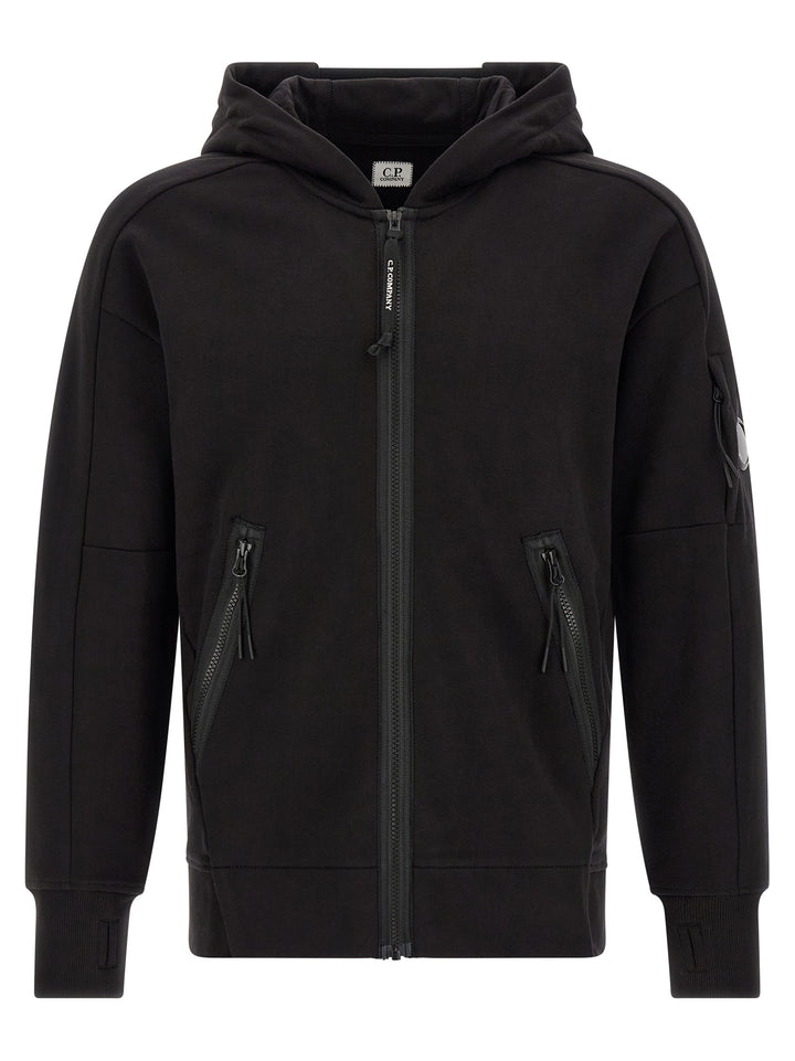 C.P. Company Black Cotton Sweatshirt