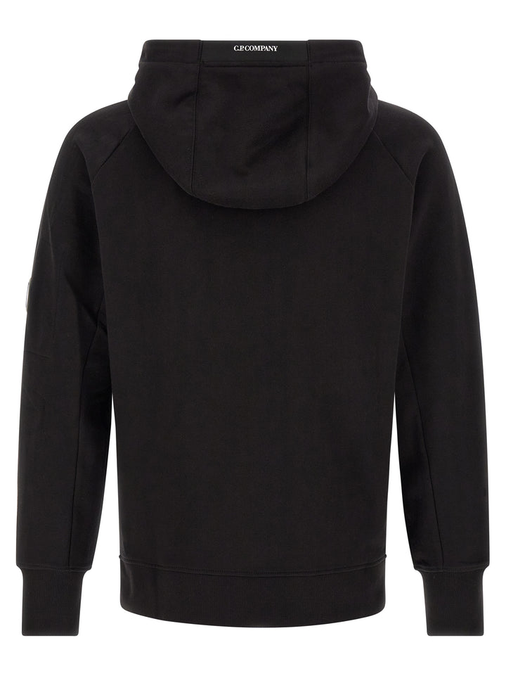 C.P. Company Black Cotton Sweatshirt