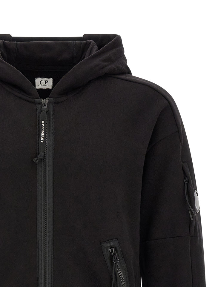 C.P. Company Black Cotton Sweatshirt